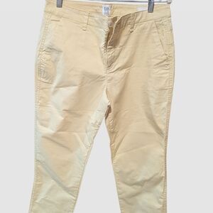 GAP Light Yellow Chino Pants
